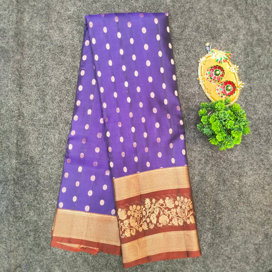 Kanchi Pattu Handloom Butta Sarees