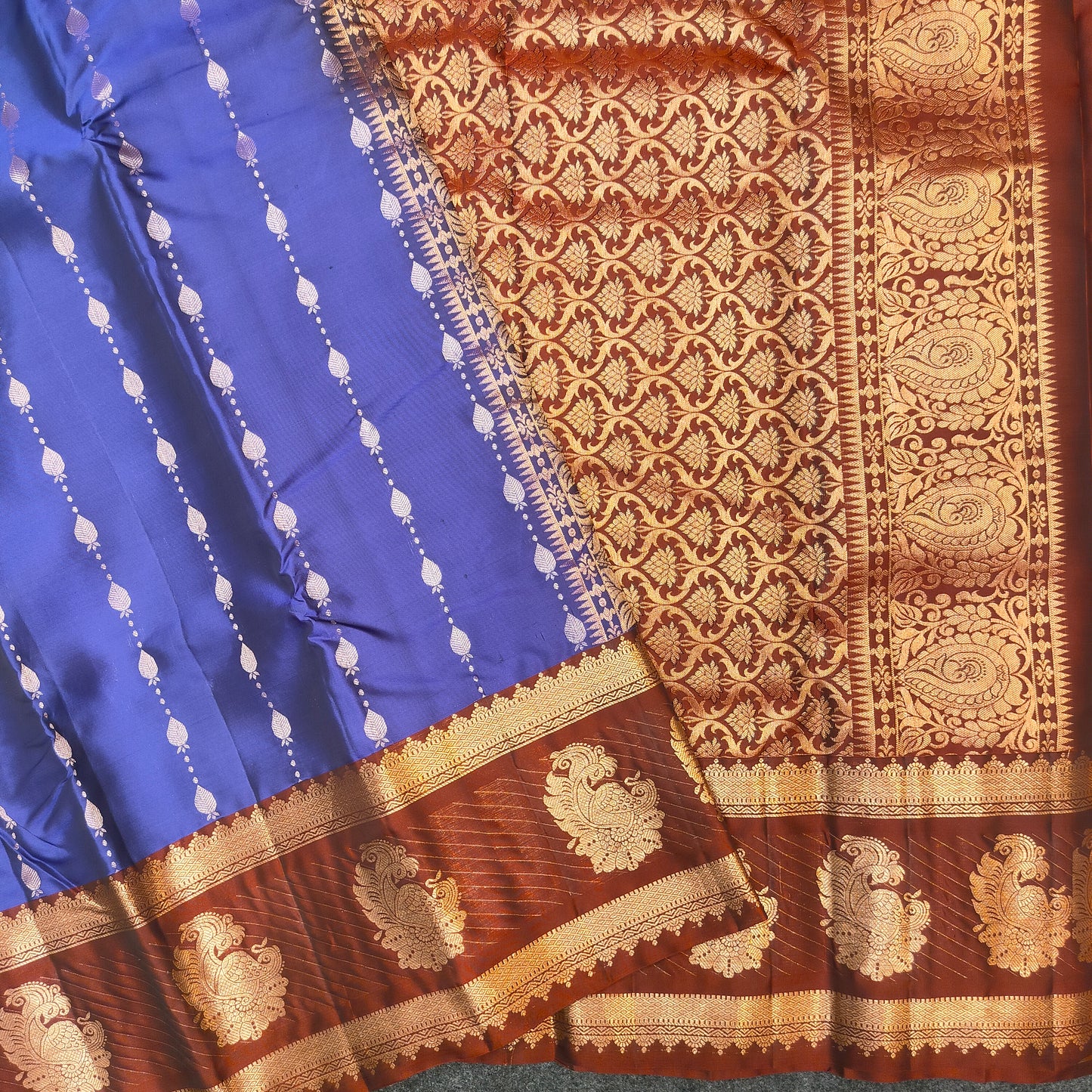 Kanchi Pattu Handloom Butta Sarees