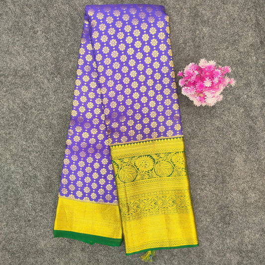 Pure Resham Bridal Kanchi Pattu Handloom Saree