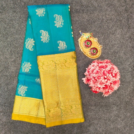 Kanchi Pattu Handloom Butta Sarees