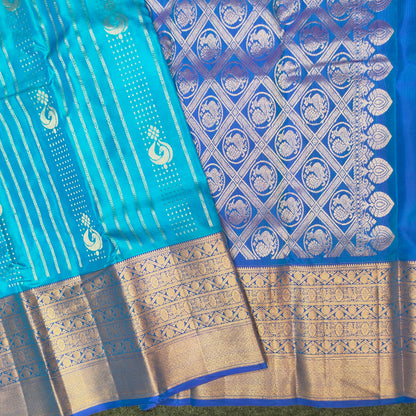 Kanchi Pattu Handloom Butta Sarees