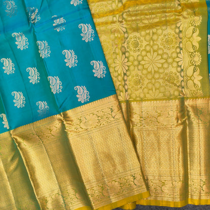 Kanchi Pattu Handloom Butta Sarees