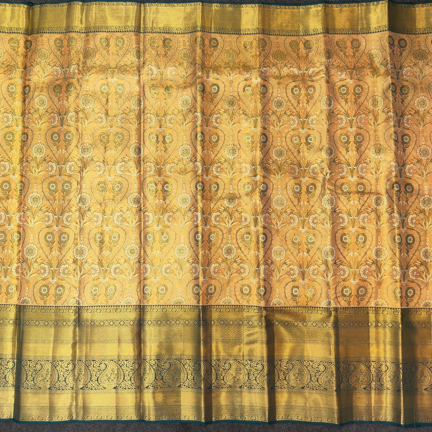 Pure Resham Bridal Kanchi Pattu Handloom Saree