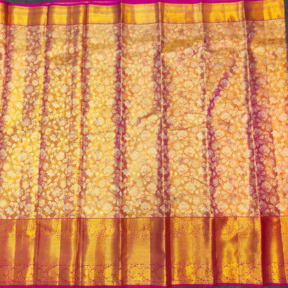 Pure Resham Bridal Kanchi Pattu Handloom Saree