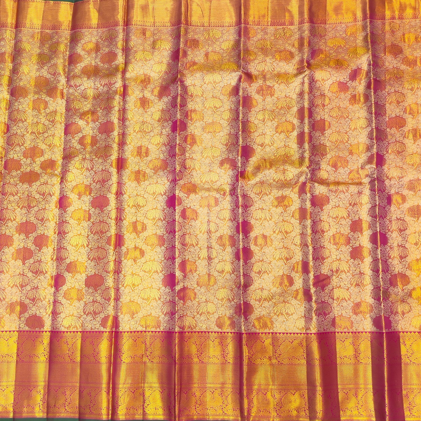 Pure Resham Bridal Kanchi Pattu Handloom Saree