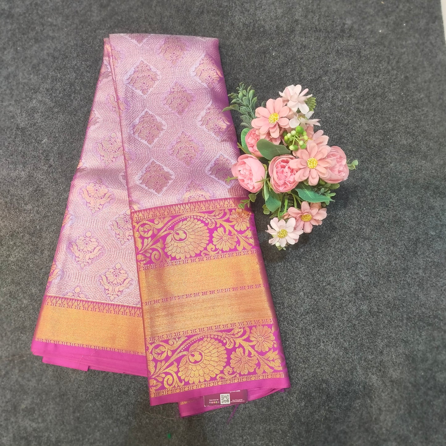 1 Gram Gold Kanchi Pattu Saree