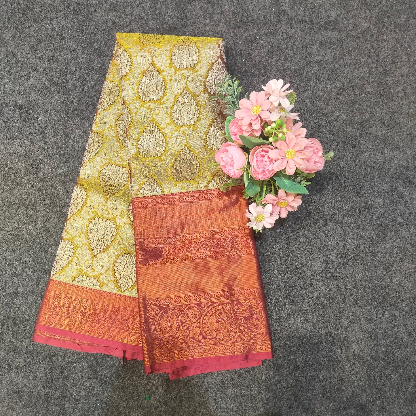 1 Gram Gold Kanchi Pattu Saree