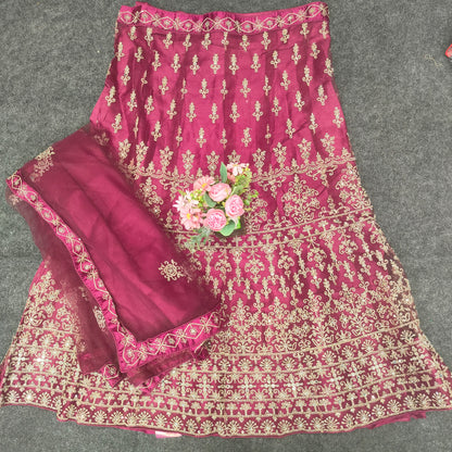 Bridal Girlish Half Saree Adult Size