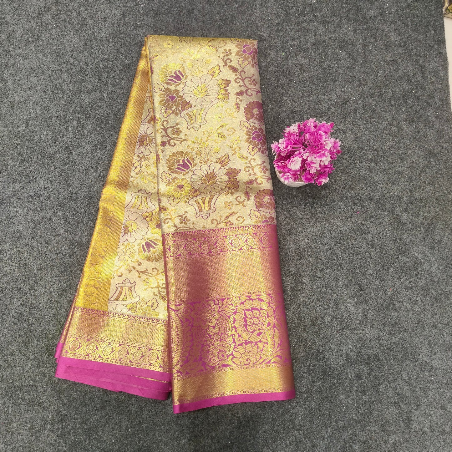 1 Gram Gold Kanchi Pattu Saree