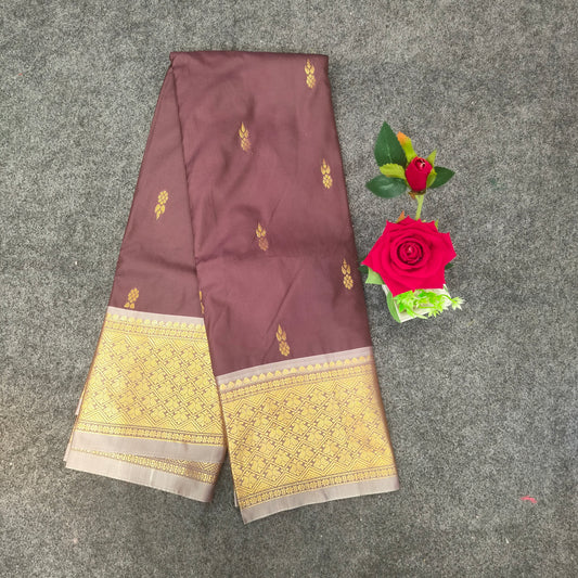 Venkatagiri Pattu mix Butta saree