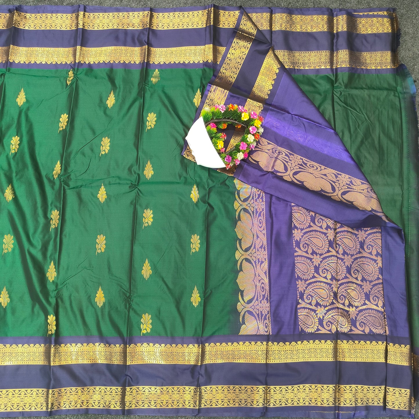 Venkatagiri Pattu mix Butta saree