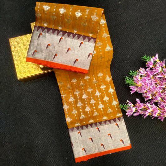 Pure Venkatagiri Handloom Buta saree - Ambica Wedding Mall