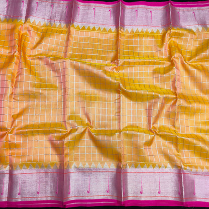 Pure Venkatagiri Handloom Buta saree