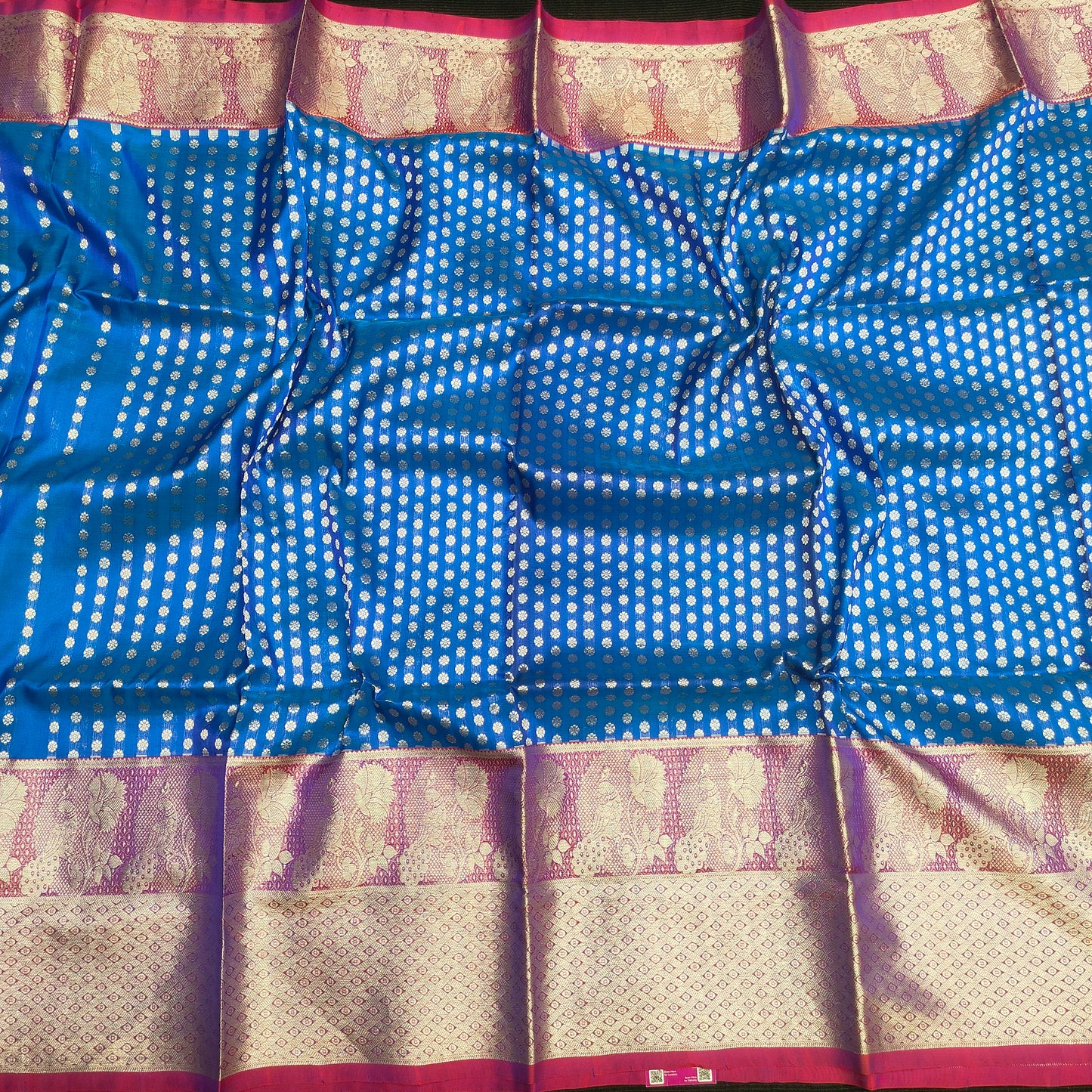 Pure Venkatagiri Handloom Buta saree