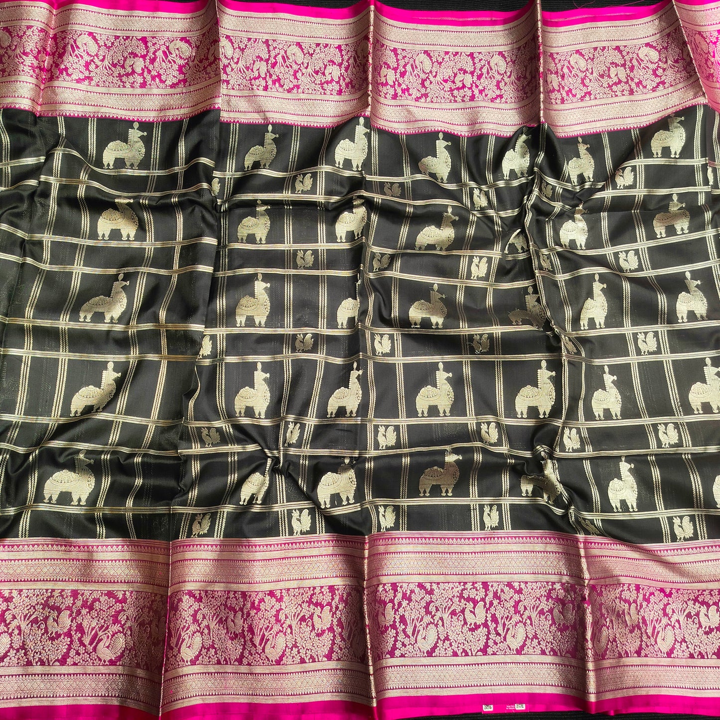 Pure Venkatagiri Handloom Buta saree