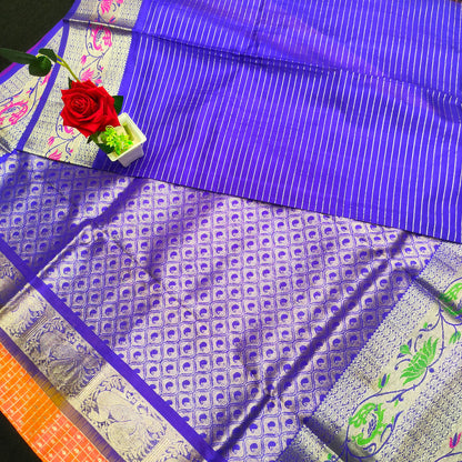 Pure Venkatagiri Handloom Buta saree