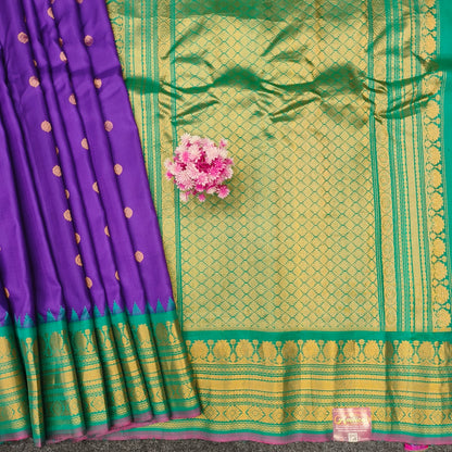 Gadwal Pattu Pure Resham Handloom Saree