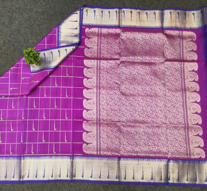 Pure Resham Venkatagiri Handloom saree