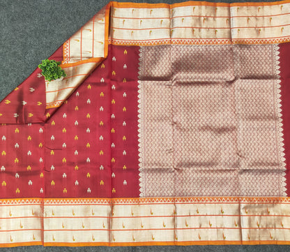 Pure Resham Venkatagiri Handloom saree