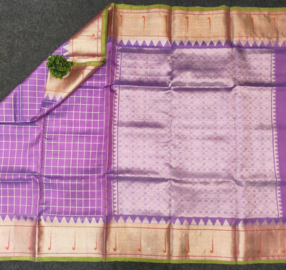 Pure Resham Venkatagiri Handloom saree