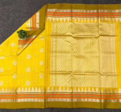 Pure Resham Venkatagiri Handloom saree