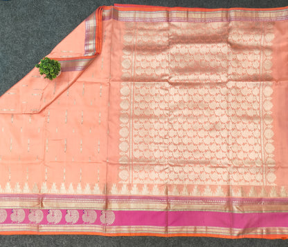 Pure Resham Venkatagiri Handloom saree