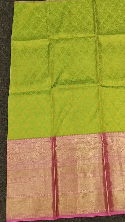 Pure Resham Kanchivaram Pattu Lehengas