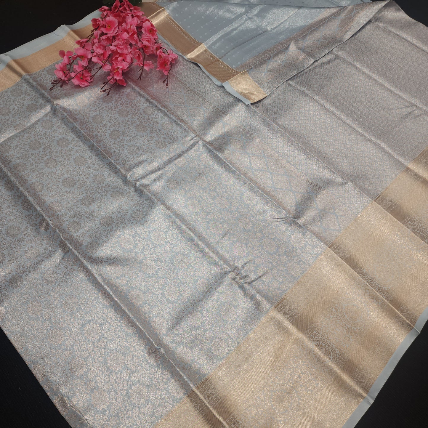 ✨️Semi Kanchi Pattu Pastel Sarees💫