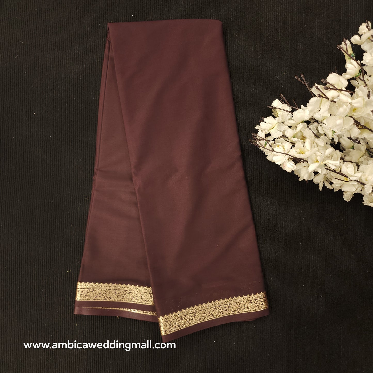 Mysore Silk Crape Saree - MS890