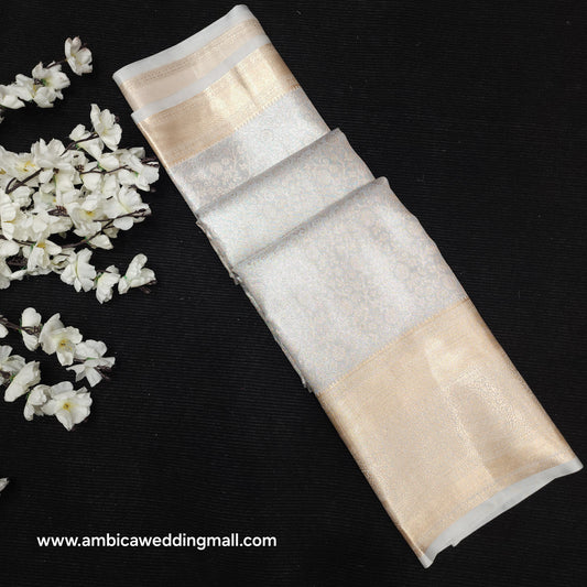 Semi Kanchi Pattu Pastel Sarees💫