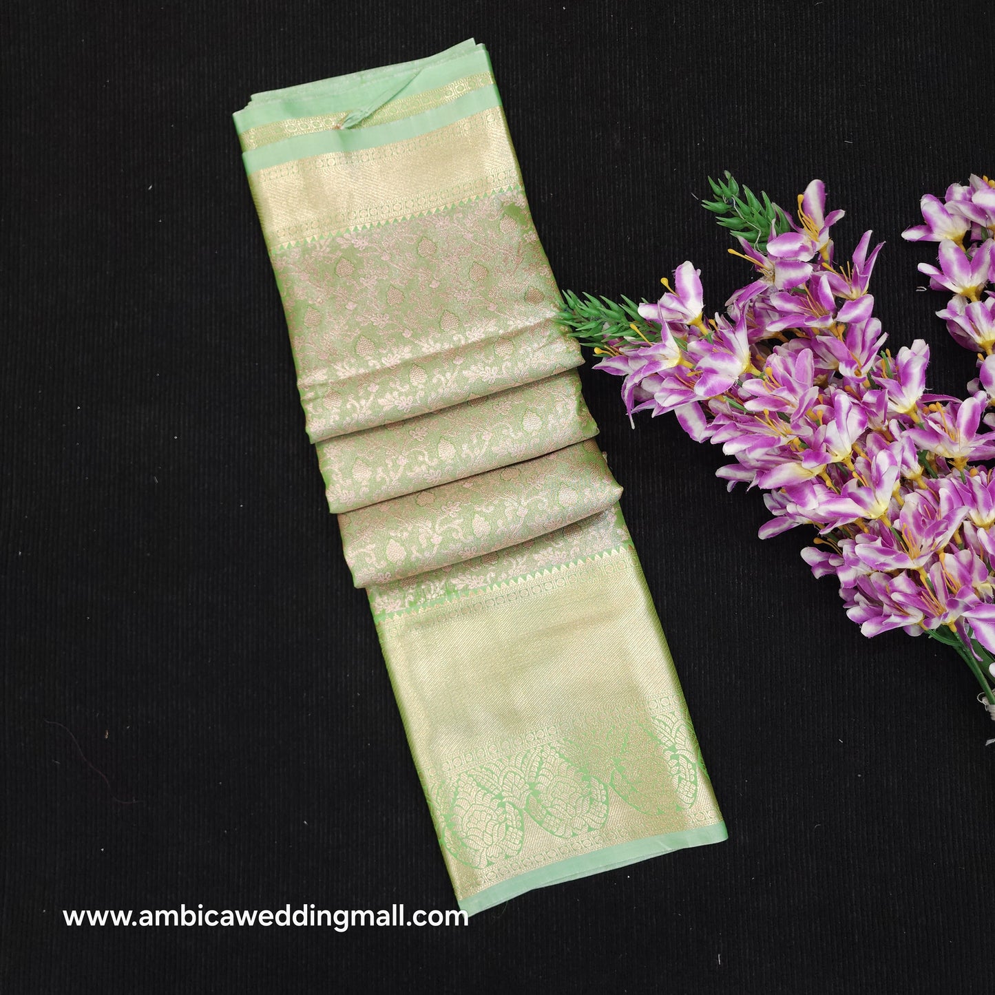 Semi Kanchi Pattu Pastel Saree