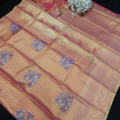 Skirt Border Kanchi Pattu Saree