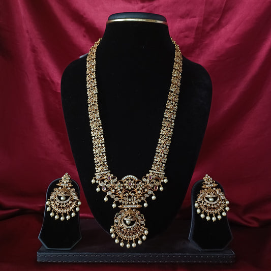 Beautiful Nakshi Long Necklace