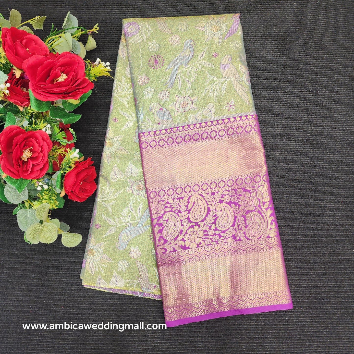 Buy Stunning Kanchi pattu mix Lehenga [5 To 8 Years]