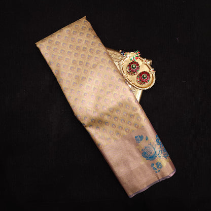 Semi Kanchi Pattu Saree ✨