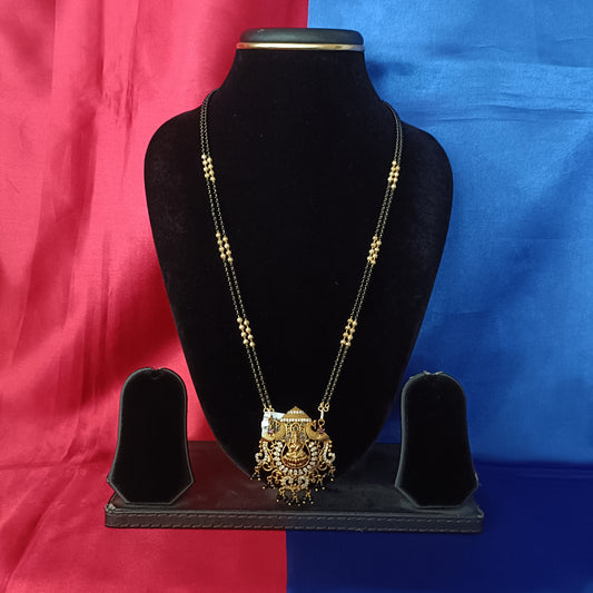 Beautiful Black Beads Long