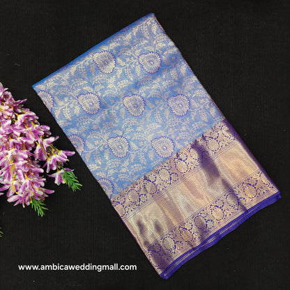 Semi Resham Kanchi Pattu Saree