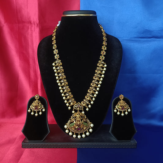 Beautiful Nakshi Long Necklace