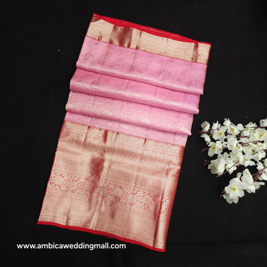 Pure German Silver Zari Pattu Saree