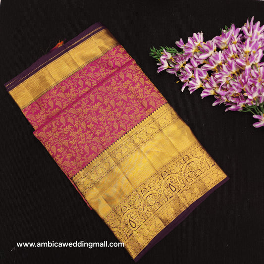Pure Handloom Resham Kanchi Pattu Sarees 😍✨️