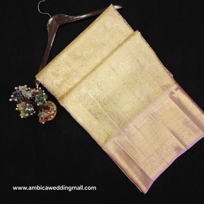 Pure Handloom Kanchi Pattu Bridal Saree