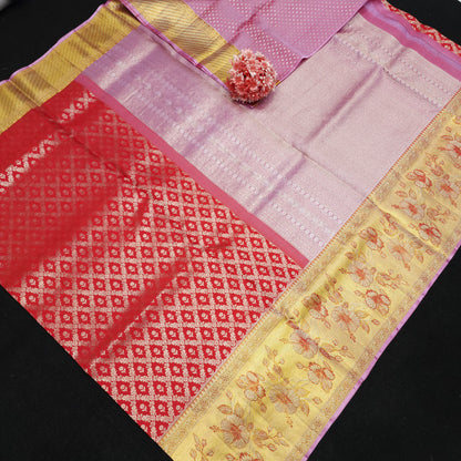 Pure Handloom Bridal Kanchi Pattu Sarees😍