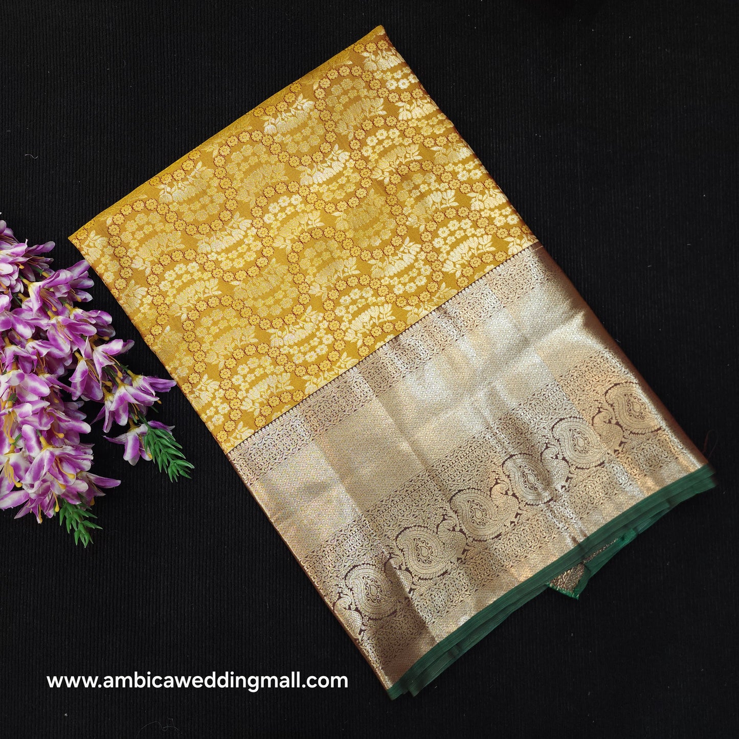 Semi Resham Kanchi Pattu Saree