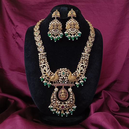 Beautiful Monalisa Beads Nakshi Long Haaram