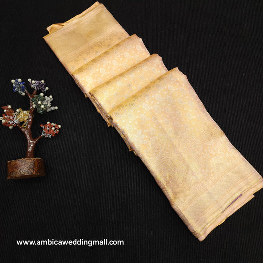 Pure tissue Bridal Kanchi Pattu Handloom Saree