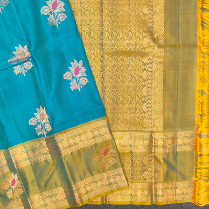 Kanchi Pattu Handloom Butta Sarees