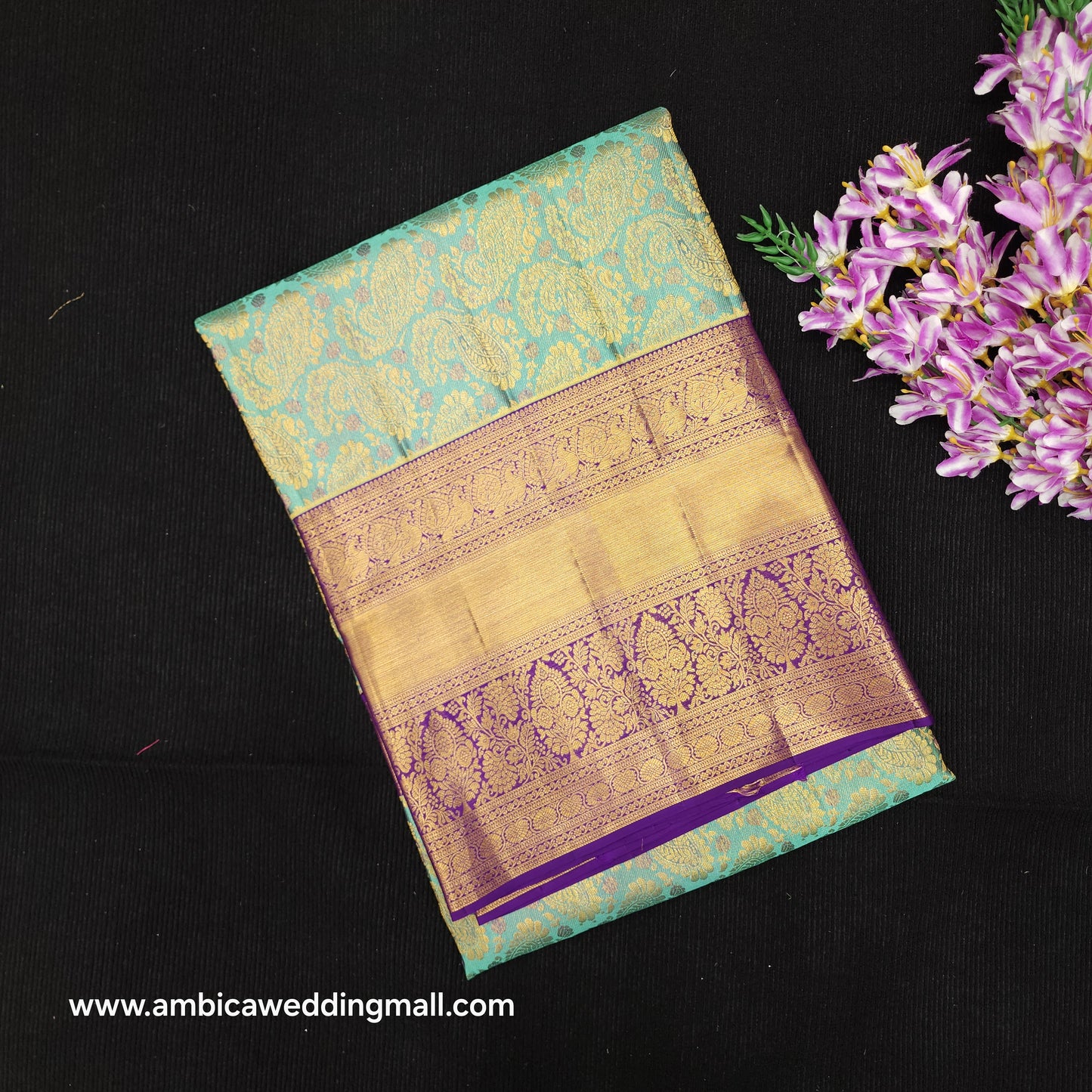 Bridal Resham Pure Handloom Kanchi Sarees