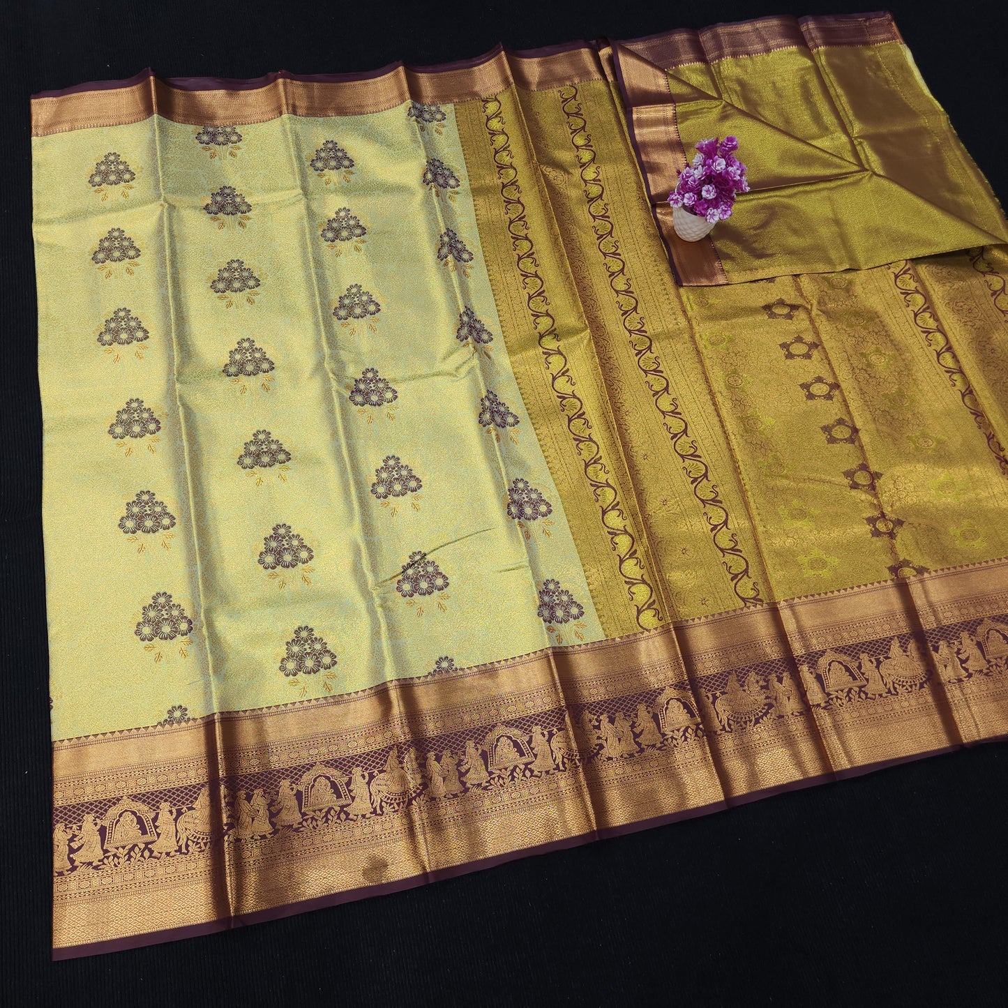 Semi Kanchi Pattu Saree
