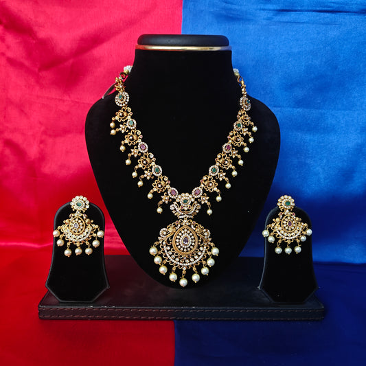 Beautiful Nakshi Short Necklace