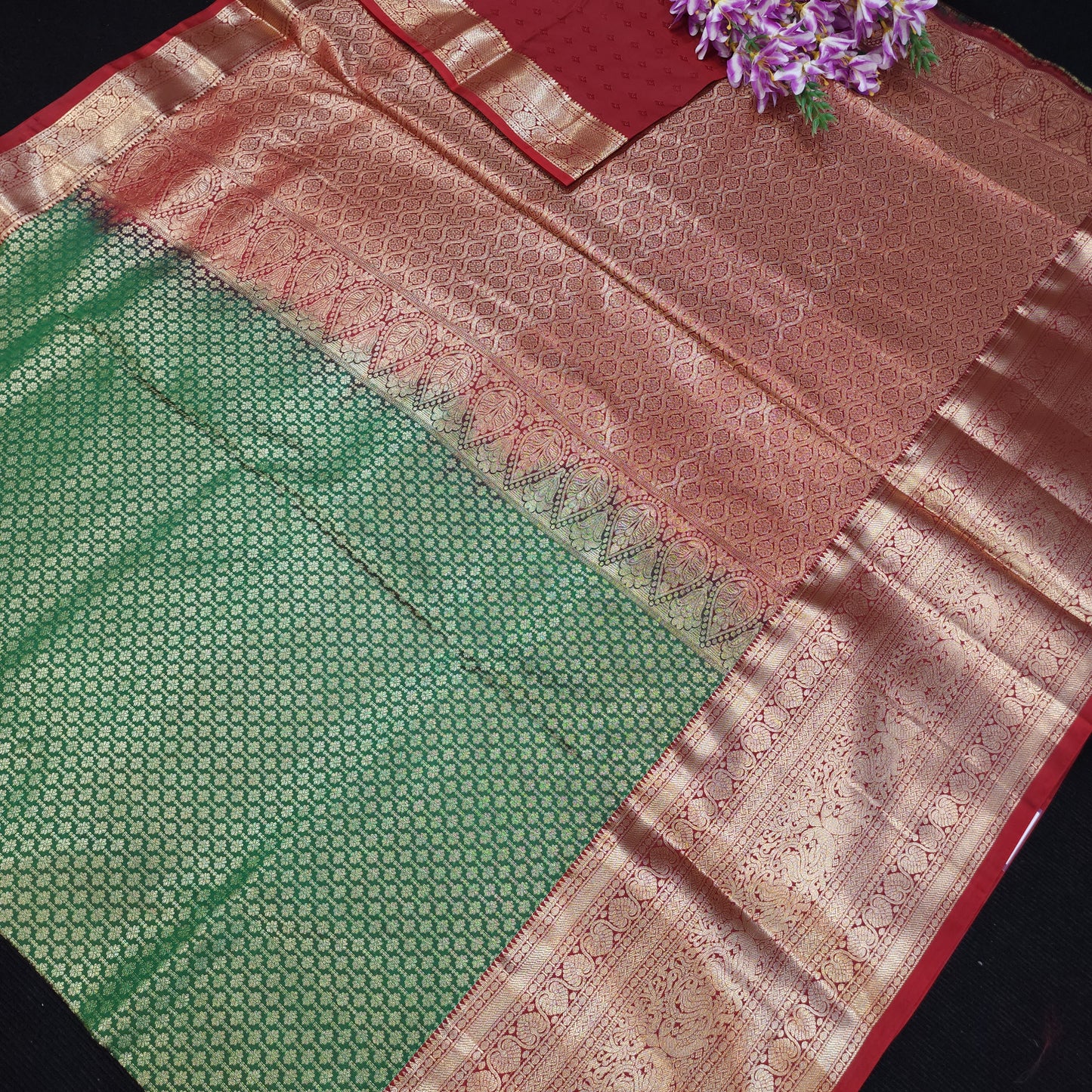 Semi Resham Kanchi Pattu Saree
